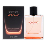 Perfume New Brand Volcano Edt Spray Para Homens 100ml