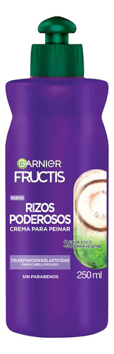 Crema Para Peinar Rizos Poderosos Fructis Garnier 250ml