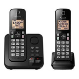 Telefone 2 Bases Panasonic Viva Voz Secretaria Com Visor