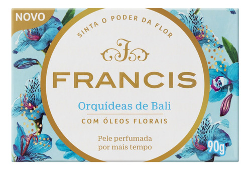 Sabão Em Barra Francis Orquídeas De Bali De 90 G