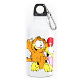 Termo Garfield Botella Caramañola White X137