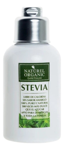 Stevia Natural Pura Naturel Organic En Polvo