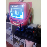 Console Atari Dactar Mod Av Com 3 Controles E Everdrive 