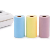 Rollo Papel Termico Mini Impresora Ibicraft X 3 Colores Past