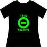 Blusa Dama Type 0 Negative Rock Metal Tv Camiseta Urbanoz