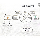 Placa Repuesto Teclado Botonera Epson X12 Menu Todelec