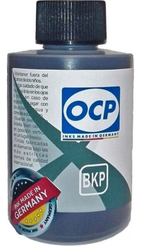 Tinta Continua Ocp Para Canon Pixma G5010 G6010 Negro X100ml