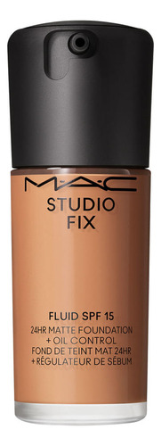 Base De Maquiagem Em Gel M·a·c Cosmetics Studio Fix Nw25 Fix Fluid Fps 15 Tom Média Clara - 30ml