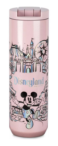 Termo Starbucks Disney 100 Años Disneyland Rosa 2023