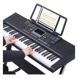 Teclado Musical Piano De 61 Teclas Electronico 300 Ritmos