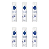 Desodorante Aero Nivea 150ml Sem Perfume Sens Pure-kit C/6un