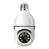 Camera Lampada Espia Babá Eletrônica Pet - Visão Noturna Som