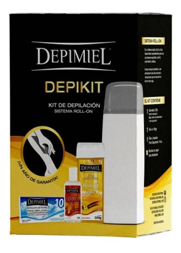 Kit Depilacion Depimiel Depikit Derretidor Electrico 