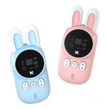 Aaa 2pcs Kawaii Kawaii Walkie-talkie Conejo Juguete