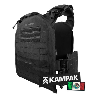 Chaleco Táctico Porta Placa Kampak Kv01bk Liberación Rápida | Meses sin interés