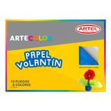 Carpeta Artecolor Papel Volantin 10 Pliegos Artel