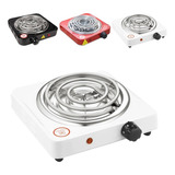 Fogão Fogareiro Cooktop Elétrico De Mesa 1000 Watts Até 400° Cor Branco 110v