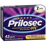 Prilosec Otc - 42 Tabletas, Paquete De 2