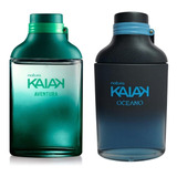 Kaiak Oceano + Kaiak Aventura Natura Masc 100ml - Kit C/2