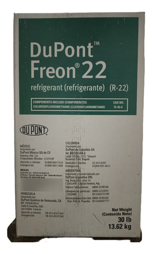 Garrafa Refrigerante R22 Dupont - 13.62 Kg