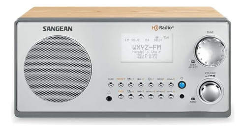 Hdr-18 Hd Radio/fm-stereo/am Gabinete De Madera Radio D...