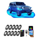 Kit Luces Led Rgb Mictuning Rock Light Rzr Jeep Atv Canam