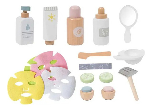 17 Piezas De Máscara De Maquillaje For Niños, Cuidado,