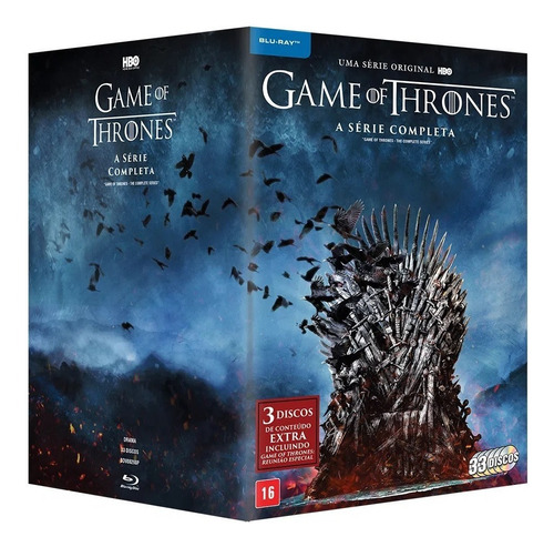 Blu-ray Game Of Thrones - Box Série Completa - Dub Leg