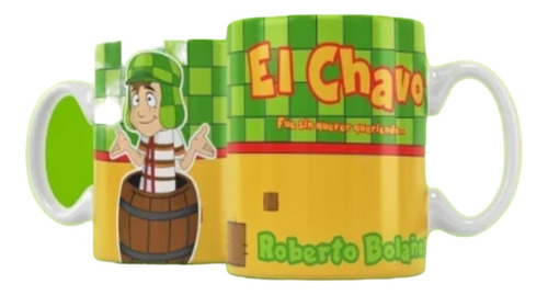 Kit Diseños Plantillas Tazas El Chavo Del 8 Sublimación