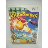 Jogo Console Nintendo Wii Flingsmash Original Completo 