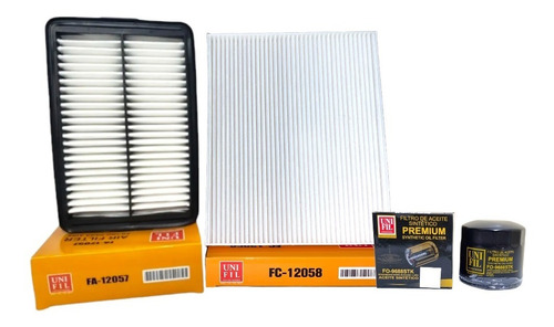 Kit Filtros Para Forte 2.0 2019-2022 Aire P/aceit Sint &cabi