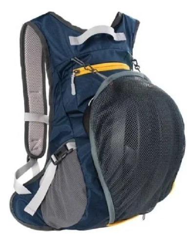 Morral Ciclismo Impermeable Ultraligera Porta Casco 15litros