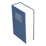 Plancha Abs Pequeña Book Safe, Azul, De Alta Capacidad Y Dur