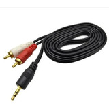 Cable De Audio 2 X 1 Full Sonido 1.5 Metros Ca-75