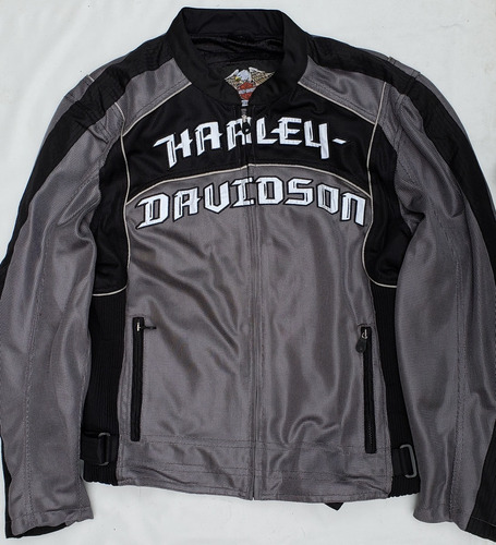  Harley Davidson Chamarra  Hombre Con Protecciones L