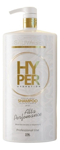 Shampoo Lavatório Hyper Hydration  2,5l - Sauvage Magnific