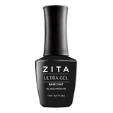 Zita Base Coat Ultra Gel Semipermanente 15 Ml Color Negro