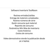 Software Inventario Tool Room (rastrea Números De Serie)