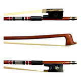 Arco Profissional Violino 4/4 Guarnição Premium Crina Animal