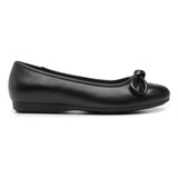 Zapato Dama Flats Balerina Casual Confort Flexi 116309 Negro