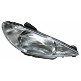 Faro Peugeot 206 2001-2002-2003-2005 Rayado Un As Derecho Ty