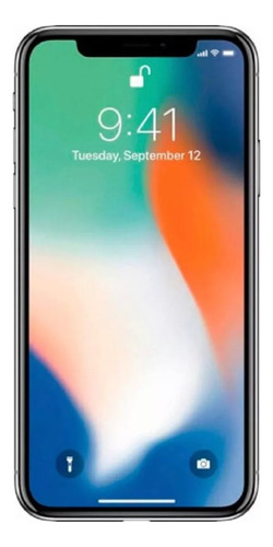 Apple iPhone X 64gb Plateado Desbloqueado Grado C