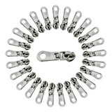 B.y Elements 25pcs Silver Zipper Pulls For Zipper Repai...