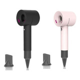 2 Fundas Protectoras De Silicona Suave Negro/rosa Para Dyson