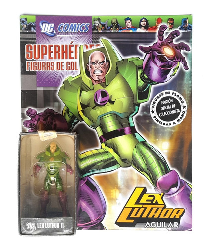 Fasciculo Lex Luthor - Dc Aguilar Eaglemoss - Germanes