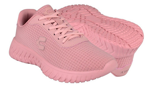 Tenis Dama Charly 1059172001 Textil Rosa