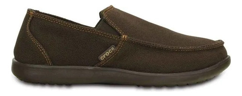  Crocs Santa Cruz Clean Cut  Mocasines Espresso Originales