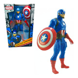 Figura Capitan America Articulada Muñeco Avengers Marvel Toy