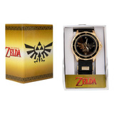 Reloj Accutime Zelda Triforce Con Banda Elástica