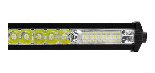 Barra Led Ultra Slim 53cm Luz Blanca Spot/flood 204w A-vip